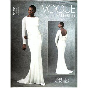 Vogue V1656 Misses 6 to 14 Special Occasion Dress Size Uncut Sewing Pattern